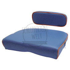 Sitzkissen orange Nähte für Fordson / Ford Super 2000 2600 3000 3600 4000 4600