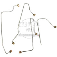 Einspritzleitungen Satz Simms Pumpe passend für Fordson / Ford 5000 6600