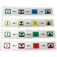 Aufkleber passend für Mercedes-Benz 800 900 1000 1100 Trac 700