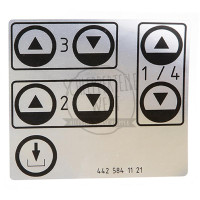 Aufkleber passend für Mercedes-Benz 1300 1500 Trac 1100 A4425841121