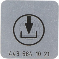 Aufkleber Druckloser Rücklauf für Mercedes-Benz 1400 1500 1600 1800 Trac 1300