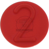 Clip Klappdeckel rot 2 für Mercedes-Benz 800 1000 1100 1400 1500 1800 Trac 700