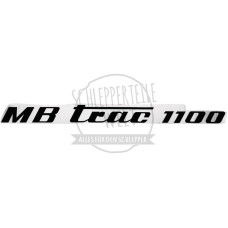 Aufklebersatz MB Trac 1100, schwarz für Mercedes-Benz 1300 1500 Trac 1100 Aufklebersatz MB Trac 1100, schwarz für Mercedes-Benz 1300 1500 Trac 1100