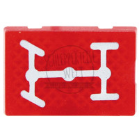 Lichtscheibe Allradkontrolle für Mercedes-Benz 1300 1500 Trac 1100 U 424 U 425