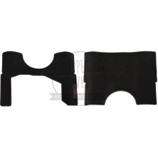 Fußmatte velours 2-teilig, schwarz für Mercedes-Benz 1300 1400 1500 1600 1800