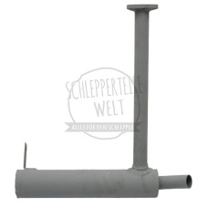 Auspufftopf unten passend für Massey Ferguson A 3.152 MF 35