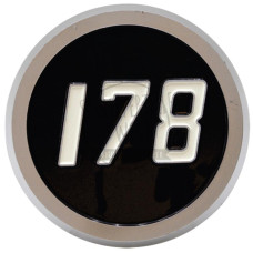 Emblem 178 passend für Massey Ferguson MF 165 MF 168 MF 175 MF 178 MF 185 MF 188