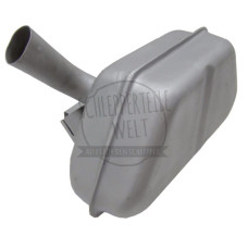 Auspufftopf unten passend für Hanomag Granit 500 rund Auspufftopf unten passend für Hanomag Granit 500 rund