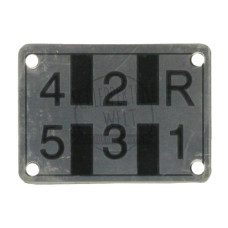 Schaltschema passend für Hanomag ATK R 40 R 45 R 55 R 450 R 460