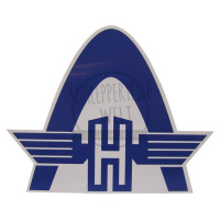 passend für Sitzschale blau auf weiß für passend für Hanomag