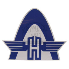 passend für Sitzschale blau auf weiß für passend für Hanomag