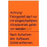 Aufkleber Türsäule Ersatz für Mercedes-Benz A4255840338