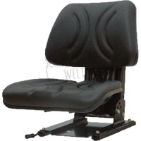 Granit Sitz PVC mechanisch gefedert - Traktositz - Schleppersitz für Case IH