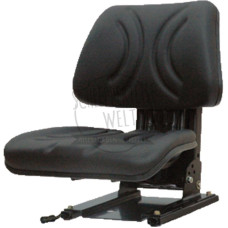 Granit Sitz PVC mechanisch gefedert - Traktositz - Schleppersitz für Case IH