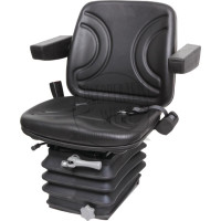 Granit Sitz PVC mechanisch gefedert - Traktositz - Schleppersitz