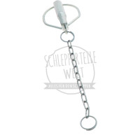 2x Klappstecker mit Kette
