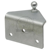 Beschlag Gasdruckdämpfer Abmessung 65 x 40 Kugel mm 10
