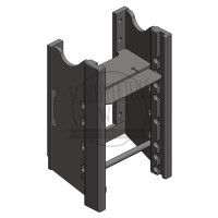 Anhängebock für New Holland 7550 Steyr 110 135 Case IH 100 140 Doppstadt 180 200