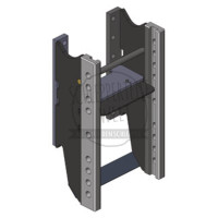 Lagerbock Scharmüller 330/25/32 , max. Stützlast 2500kg, D-Wert 89,3 kN, nur in Verbi