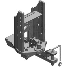 Anhängebock passend für Valtra 93 Massey Ferguson 53 72 82 95 465 665 865 4455