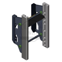 Anhängebock passend für John Deere 1350 1550 1750 1850 1950 2250 2450 2650