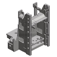 Anhängebock für Massey Ferguson 5425 6612 6613 6712 6714 Claas 410 430 450 510