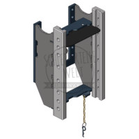 Anhängebock für Hürlimann 55 75 90 351 Lamborghini 55F 70F 90F 550 Same 50 85