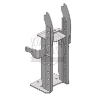 Anhängebock passend für Kubota 231 261 00.253.51.0-A16