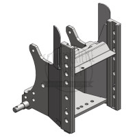 Anhängebock passend für Kubota 4063 4072 4073 00.254.11.0-A16