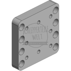 Anschraubplatte passend für Samson Samson 00.645.05.0