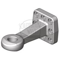 Zugöse Ausführung Flansch, D-Wert kN 190, Lochbild mm 110 x 100