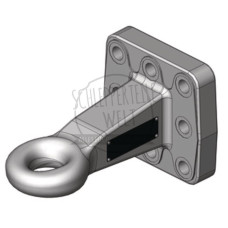 Zugöse Pick-up Hitch Lochbild mm 130 x 130 Zugöse 50 mm Stützlast kg 3000 Zugöse Pick-up Hitch Lochbild mm 130 x 130 Zugöse 50 mm Stützlast kg 3000