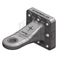 Zugöse Cat. 3 Lochbild mm 145 x 145 Zugösen 42 mm Stützlast kg 3000