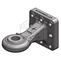 Zugöse Cat. 4 Lochbild mm 145 x 145 Zugöse 51 mm Stützlast kg 3000