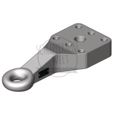 Zugöse Ausführung Flansch, D-Wert kN 84.2, Lochbild mm 130 x 115