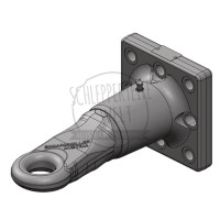 Zugöse Ausführung Flansch, D-Wert kN 89,3, Lochbild mm 120 x 120