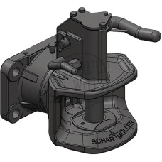 Flanschkupplung Scharmüller A10 Lochbild mm 140 x 80 Stützlast kg 2500 D-Wert kN 82,4