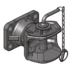 Flanschkupplung Scharmüller für Deutz-Fahr D 2506 D 4506 Hürlimann H-6115 H-6135