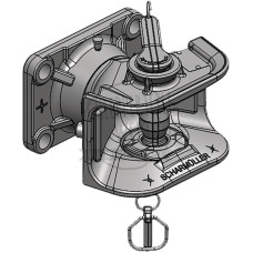 Flanschkupplung Scharmüller Lochbild mm 160 x 100, Stützlast kg 2000
