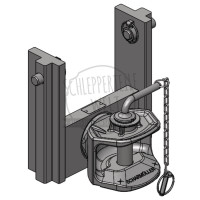 Zugmaul Manuell absteckbar W309 S30 MF C für Massey Ferguson 4225 4245 4255 4270