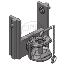Zugmaul Manuell absteckbar W309 S30 MF C für Massey Ferguson 4225 4245 4255 4270