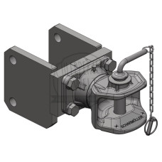 ZUGMAUL Ø31mm manuell. INKL.KONSOLE für Deutz-Fahr 6006 6206 6806 7006 7206