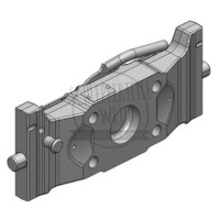 Adapterplatte Höhenverstellbar mit Handgriff Scharmüller 07.7390.42-A11