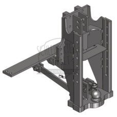 Anhängebock für Case IH Puma Claas Atles Massey Ferguson 6497 8280 MB-Trac Steyr CVT