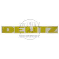Aufkleber Deutz klein, 182 x 20 mm passend für Deutz-Fahr