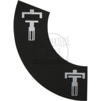 Aufkleber Zapfwellenschaltung passend für Mercedes-Benz 1300 1500 Trac 1100