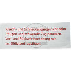 Aufkleber passend für Mercedes-Benz Trac 65/70 700 800 900 Mittelschalter