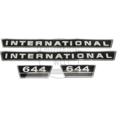 Aufklebersatz Chrom für McCormick / IHC 644