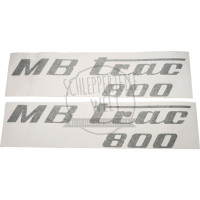 Aufklebersatz MB Trac 800, olivgrün passend für Mercedes-Benz Trac 800