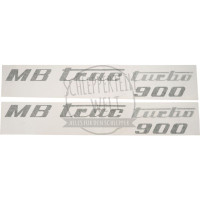 Aufklebersatz MB Trac turbo 900, olivgrün passend für Mercedes-Benz Trac 900